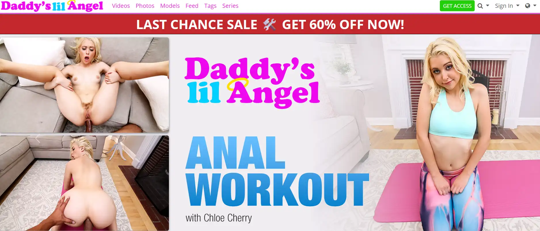 HD videos and Nubiles Network access – Daddy’s Lil Angel review 2