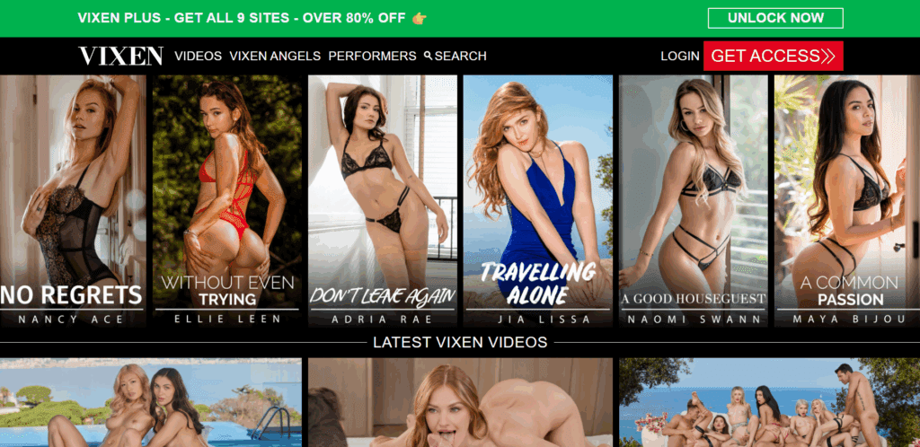 Vixen Review 2025 – Experience Luxurious 4K Glamcore & Elite Adult Content Beautiful glamcore visuals from Vixen review premium content wowkum com 2