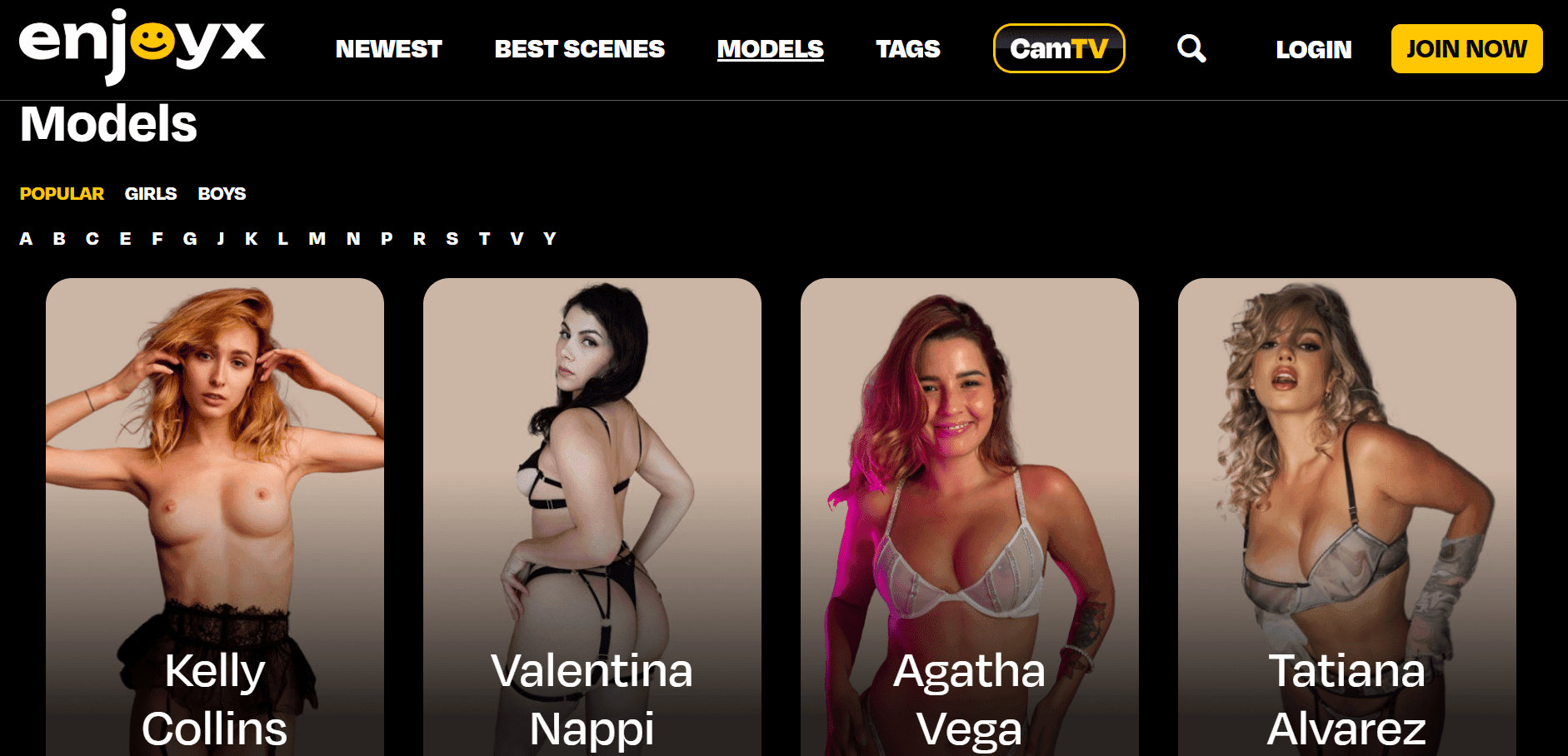 EnjoyX Review 2025: Experience Real Passion & Premium 4K Adult Content Sensual lesbian scene featuring top talent on EnjoyX Review wowkum com 1