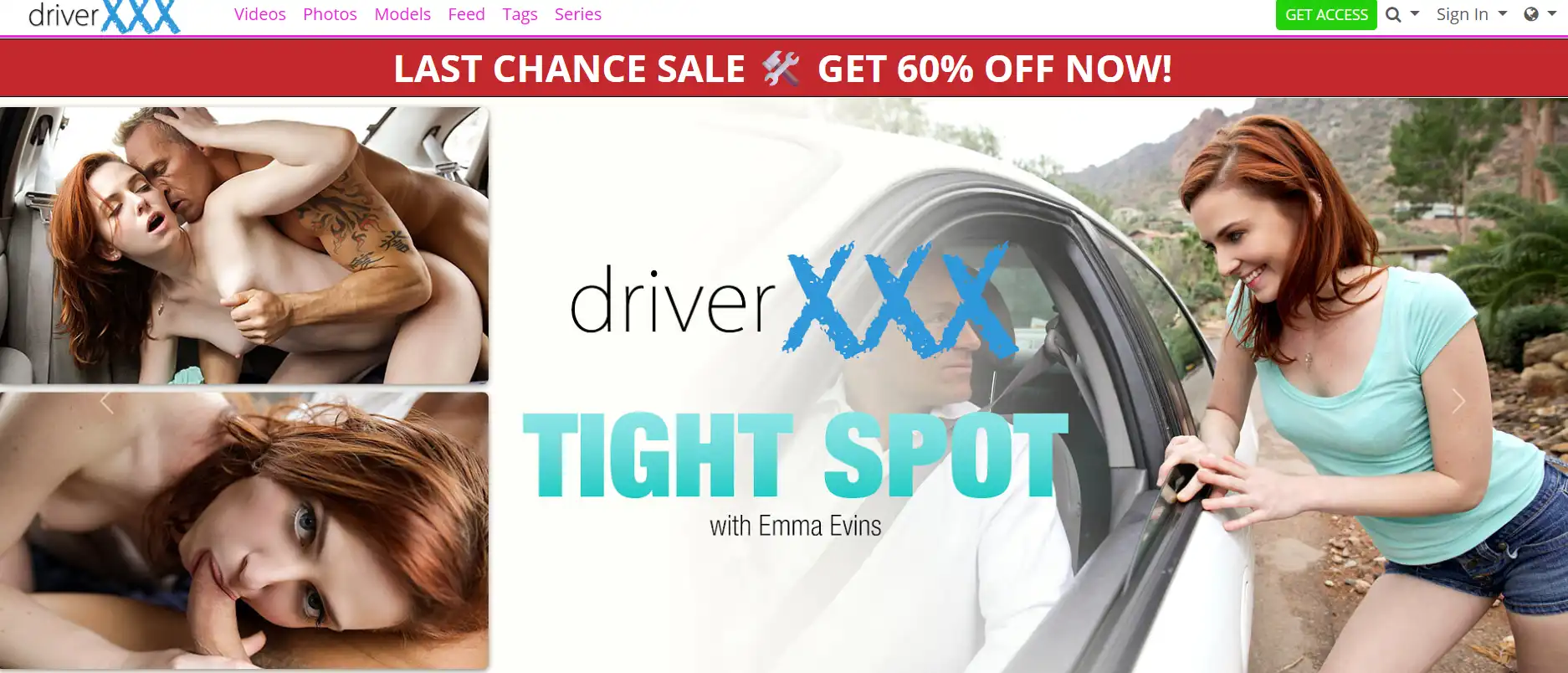 Honest Driver XXX review highlighting high-quality streaming and premium features 3